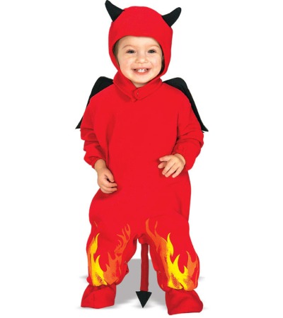 Baby Spider Halloween Costume on Devil Baby And Toddler Costume Little Devil Baby And Toddler Halloween